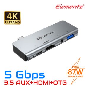 4 in 1 USB-C Hub<br>(MP401)