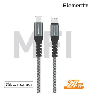 MFI Certified (USB-C to Lightning)<br>(NIC)