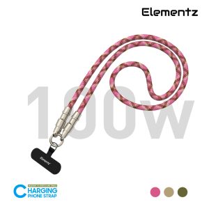 USB-C to C 100W掛繩充電傳輸線<br>(NHC120)