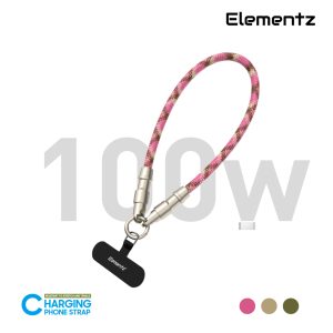 USB-C to C 100W手繩充電傳輸線<br>(NHC30)