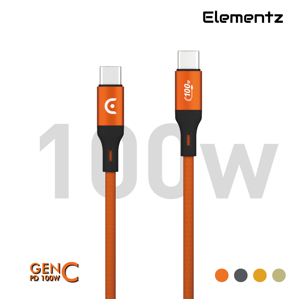 USB-C to C 100W充電傳輸線<br>(N10C)