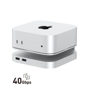 Aluminum Stand Hub<br>For Mac Mini 2024 M4/M4 Pro<br>(WS-60U4)