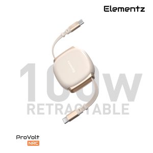 USB-C 100W 快速充電伸縮線<br>(NRC-10)