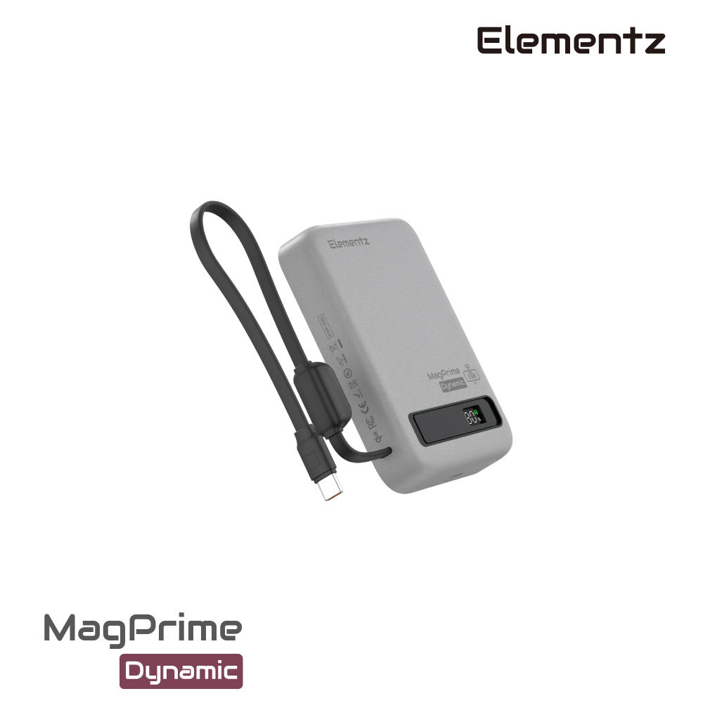 MagPrime Dynamic D45-10000mAh 半固態磁吸無線行動電源 (CCC認證)<br>(PMP-D45) - Image 4